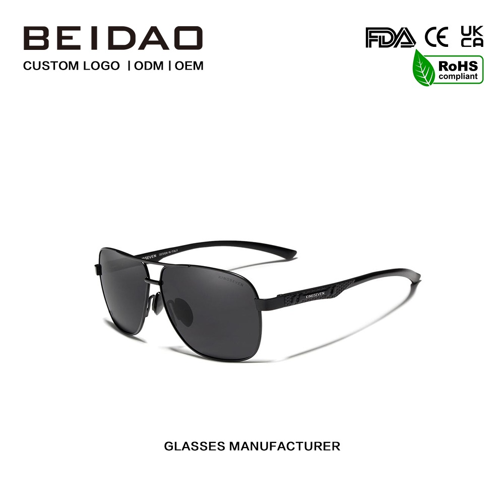 Очила Мъжки ръчно изработени поляризирани слънчеви очила